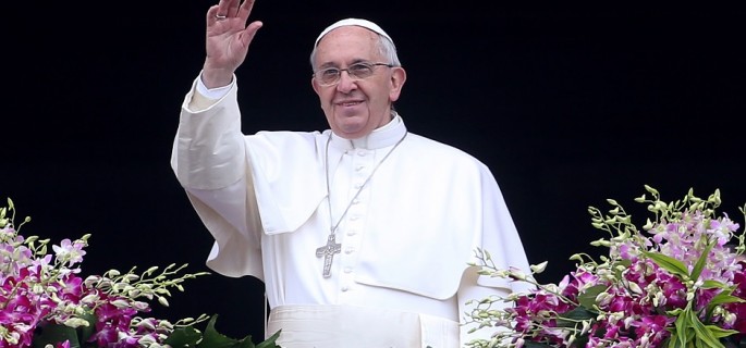 <> on April 5, 2015 in Vatican City, Vatican.