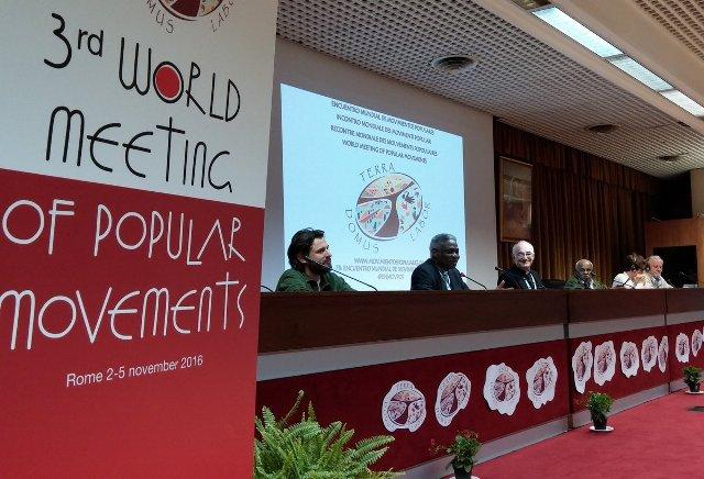  Comenzó el III Encuentro de los Mov. Populares en Roma