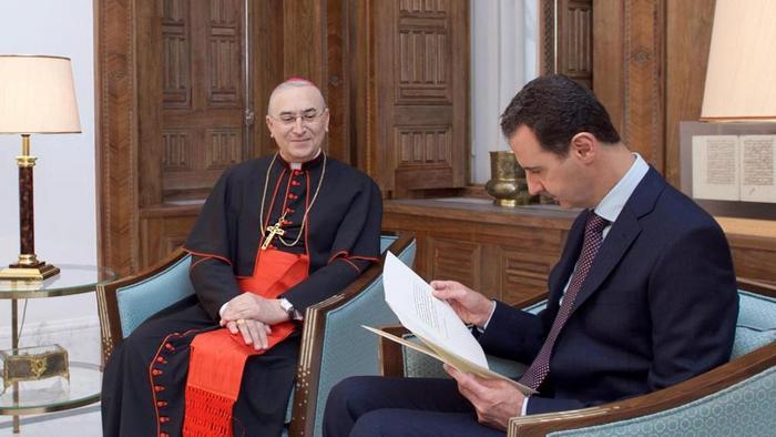  La carta de Francisco a Bashar al-Asad