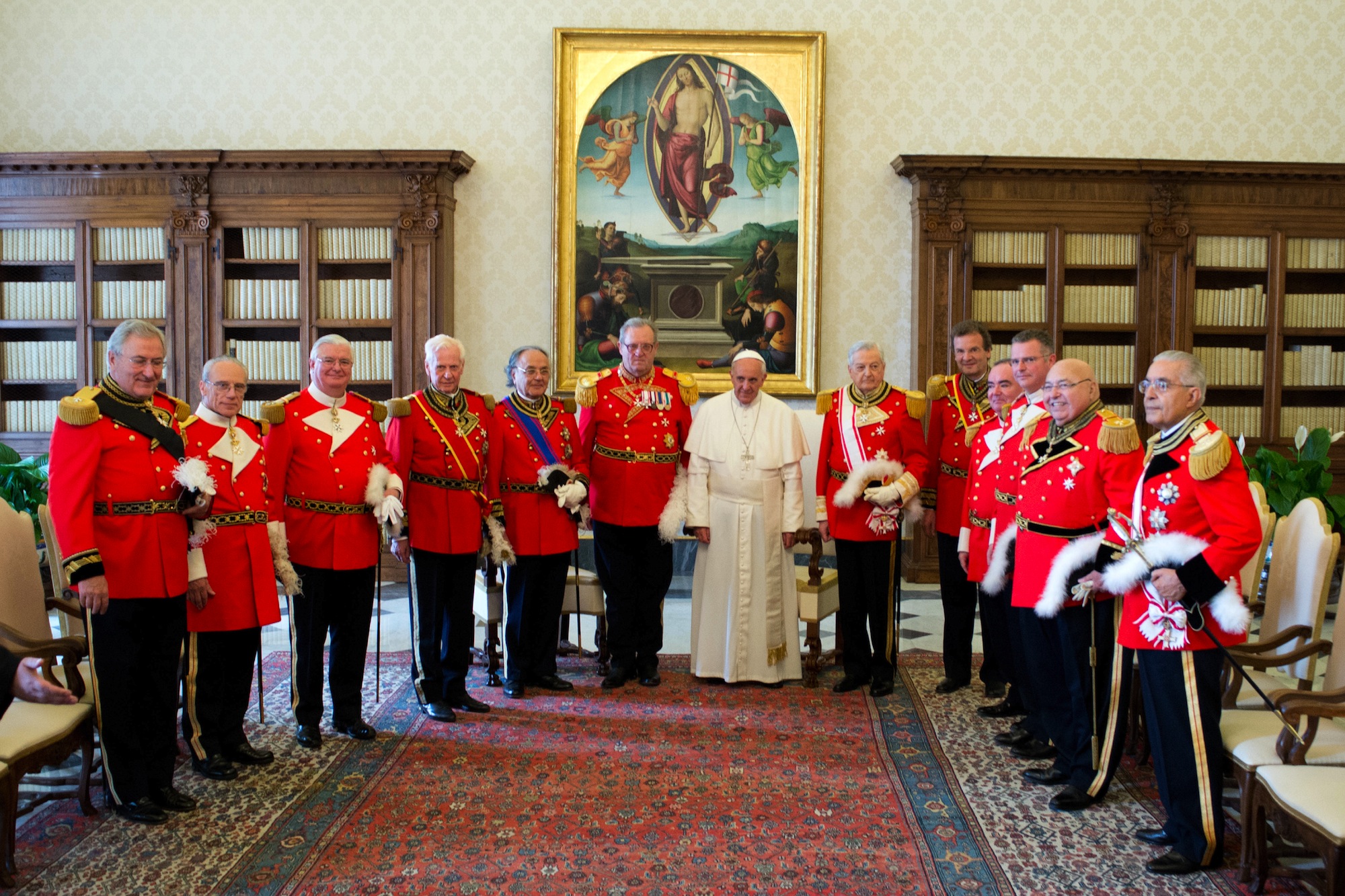 Los Caballeros de la Orden de Malta, en guerra contra el Papa