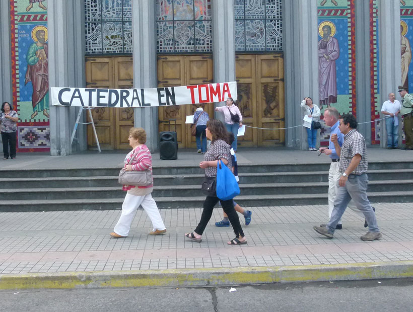 Organización Laical se Toma la Catedral de Osorno