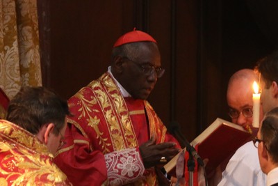  Carta de Papa Francisco al cardenal Robert Sarah