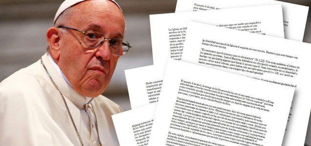  Carta del Papa Francisco a los Obispos de Chile