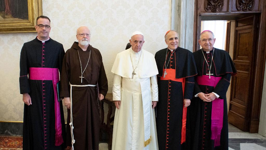  Encuentro «largo y fructuoso» entre el Papa y la cúpula de obispos USA