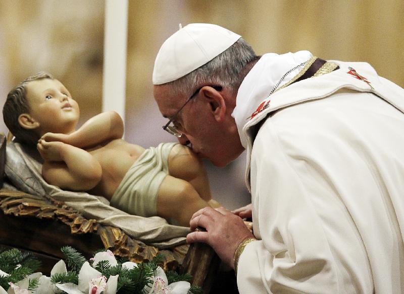 Homilía del Papa Francisco en Nochebuena 2018