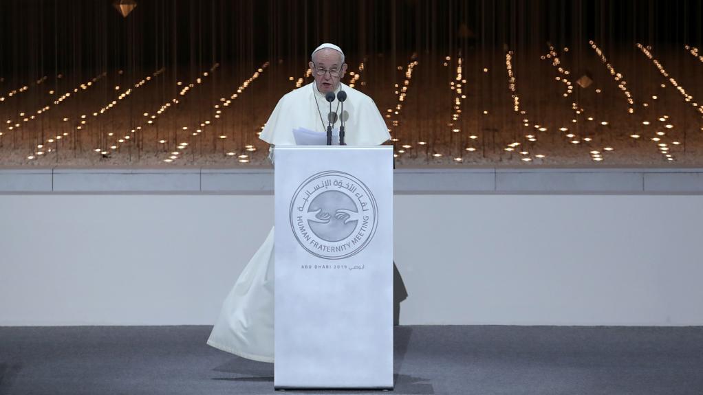  Papa en Abu Dhabi: ¡La paz y la justicia son inseparables!