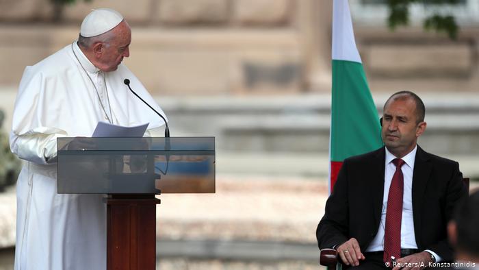 Discurso del Papa en Sofía, Bulgaria