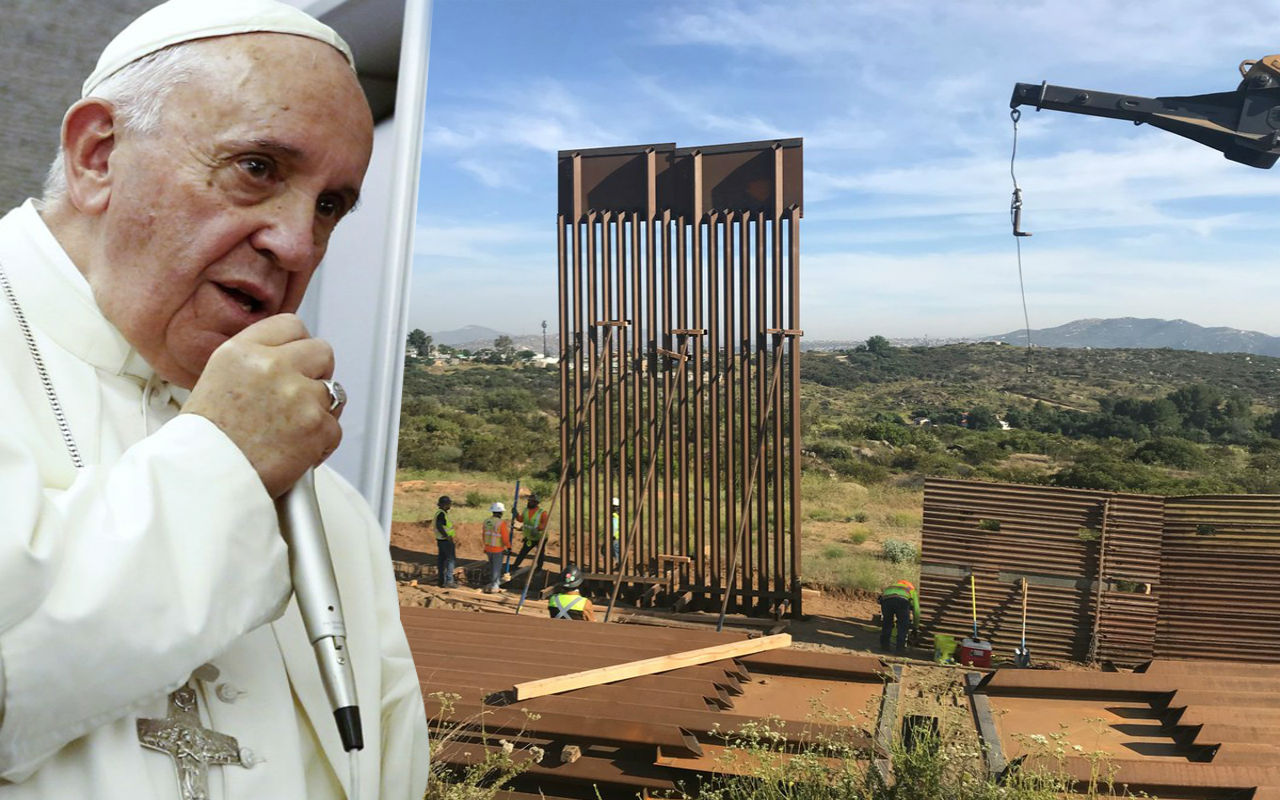  Lo que piensa el Papa Francisco del Muro de Trump