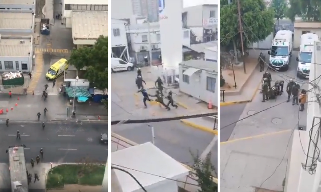  Médicos de Chile ante asaltos de Carabineros a Hospitales