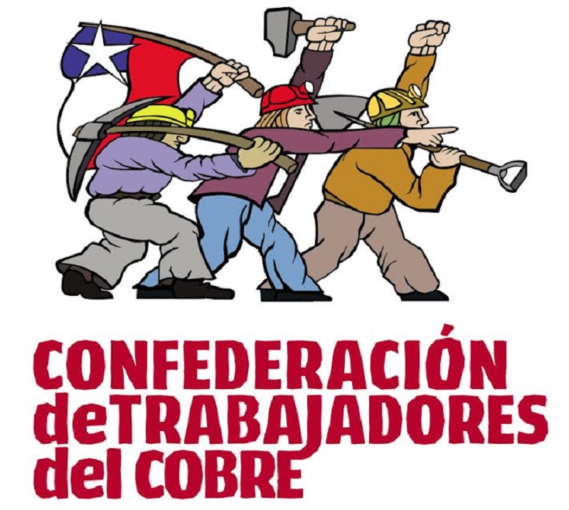 Trabajadores del Cobre se suman al Paro Nacional del martes 12