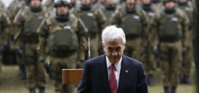  Piñera es disfuncional a la paz social