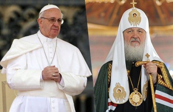  Encuentro del Papa con Patriarca ruso; Suspendido