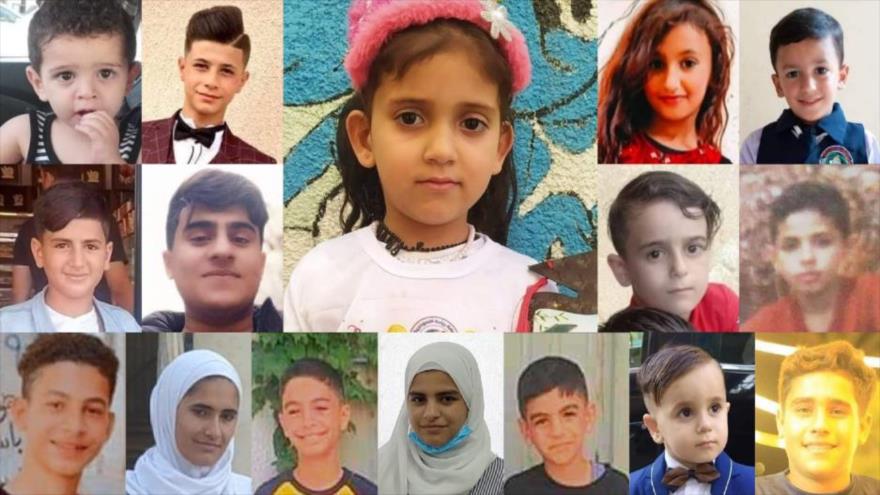  Israel asesina niños Palestinos