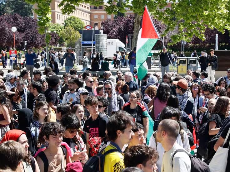  España: Estudiantes contra el genocidio en +Gaza