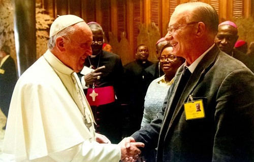 antonio-moser-con-el-papa-francisco