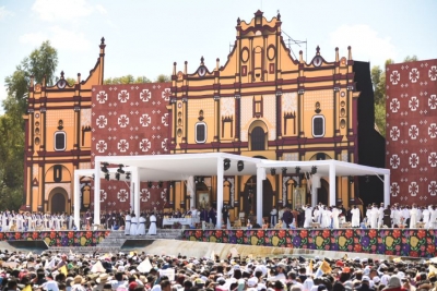  Homilía del Papa en Misa con Comunidades Indígenas de Chiapas