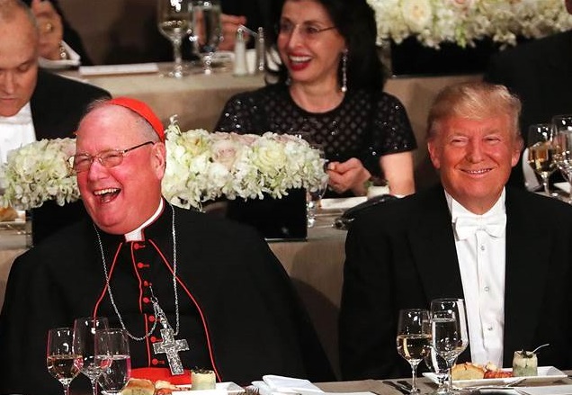  Cardenal Dolan participará en toma de posesión de Trump