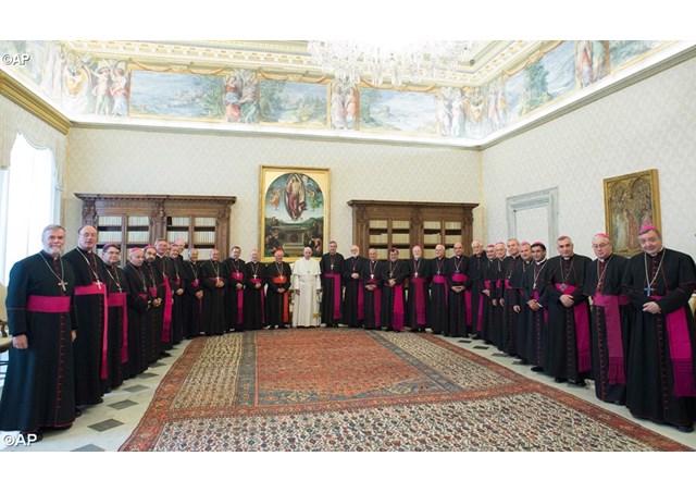  Los obispos chilenos tuvieron audiencia de tres horas con el Papa