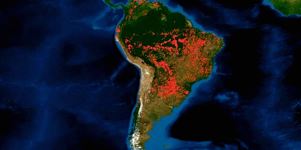  CELAM por incendio forestal en la Amazonía