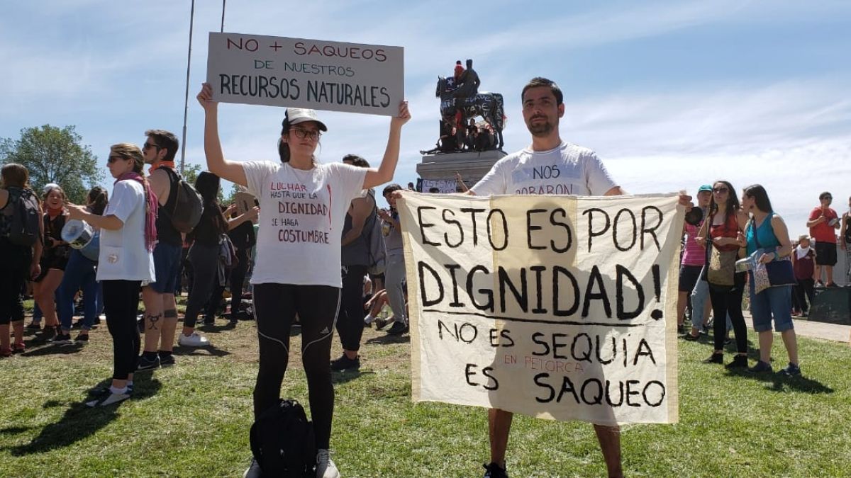 No es sequía, es saqueo
