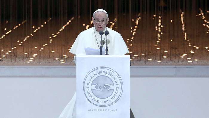  El Papa Francisco prepara una encíclica sobre la Fraternidad Humana