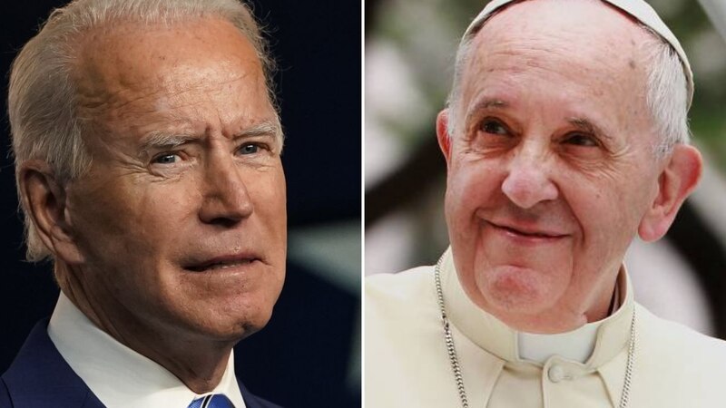  El Papa Francisco “bendice” a Joe Biden