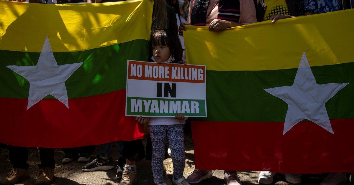  Condena mundial por masacres en Myanmar