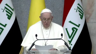 iraq papa discorso