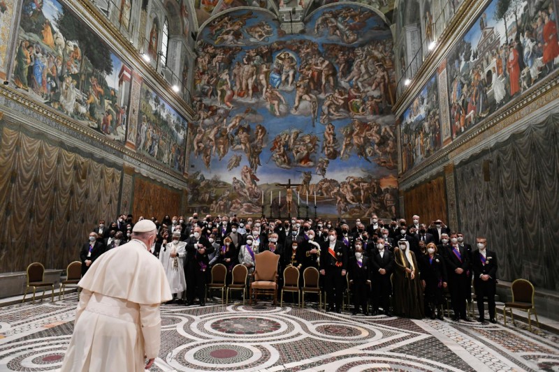  El Papa Francisco al Cuerpo Diplomático ante la Santa Sede al inicio de 2022