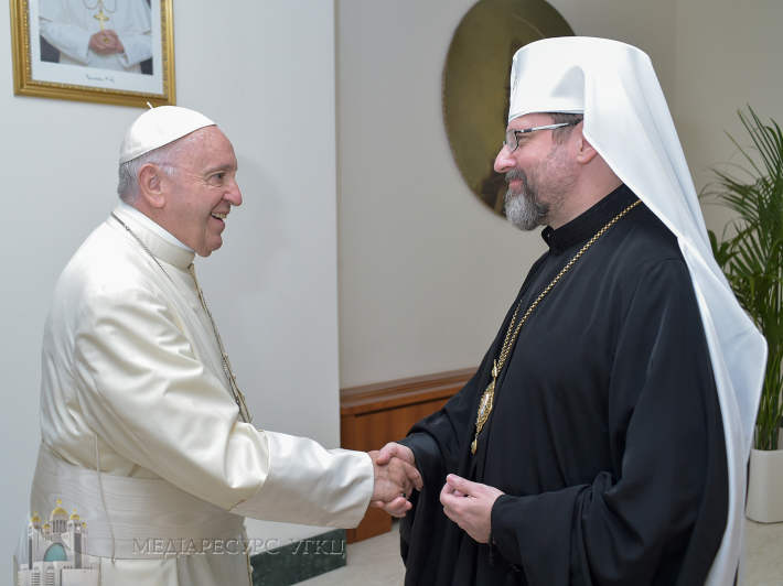  Francisco a los miembros del Sínodo de los Obispos de la UGCC