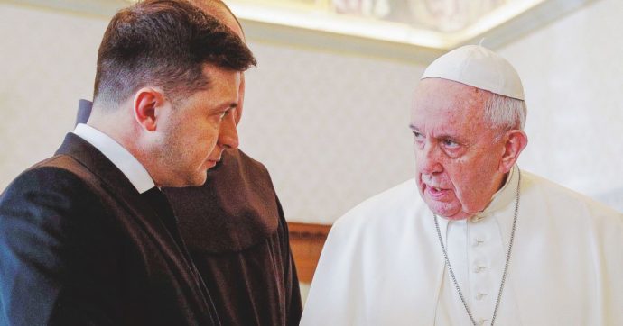  Cara a cara histórico entre el Papa y Zelensky